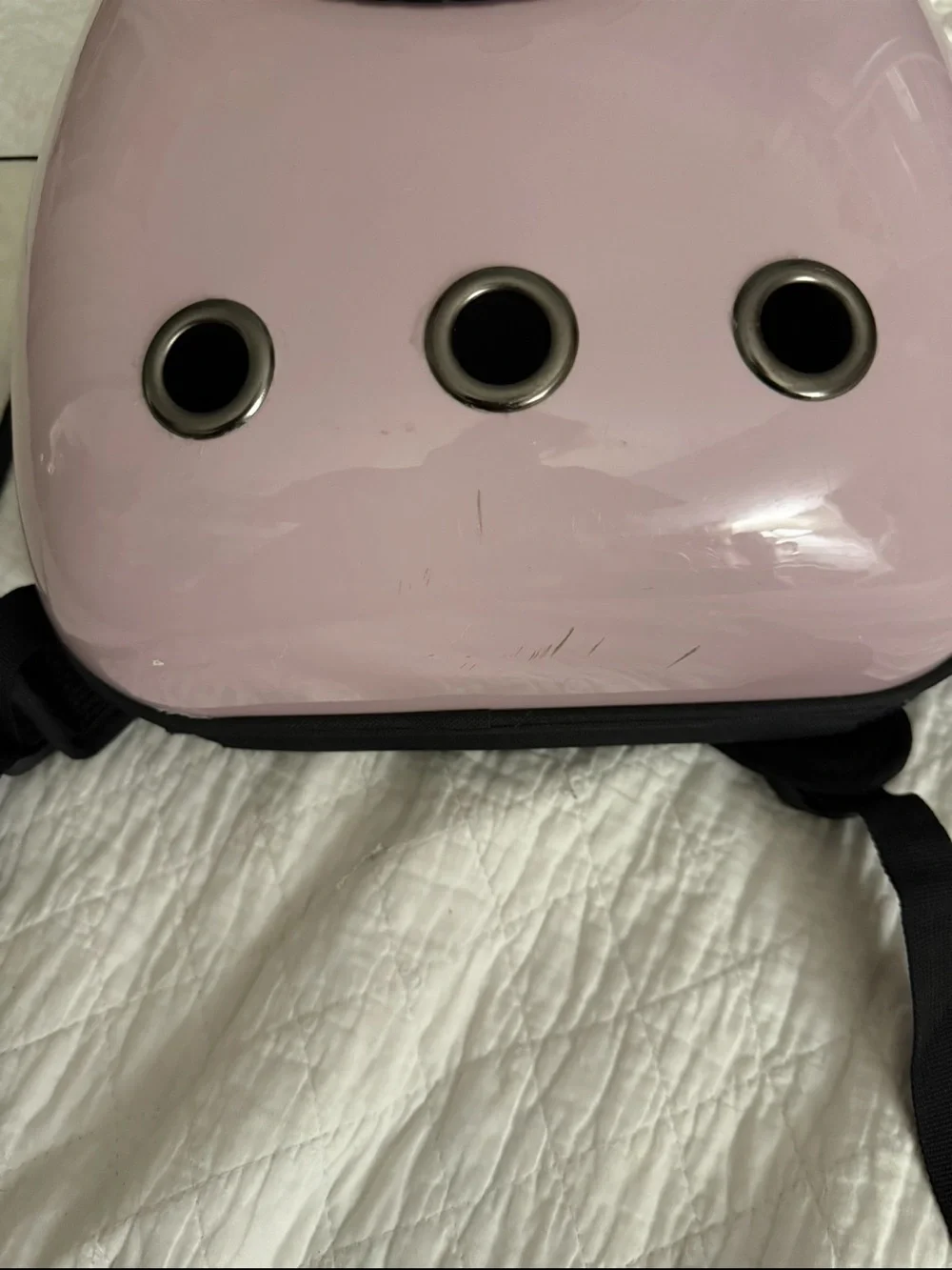 Premium Pink Cat Carrier Backpack